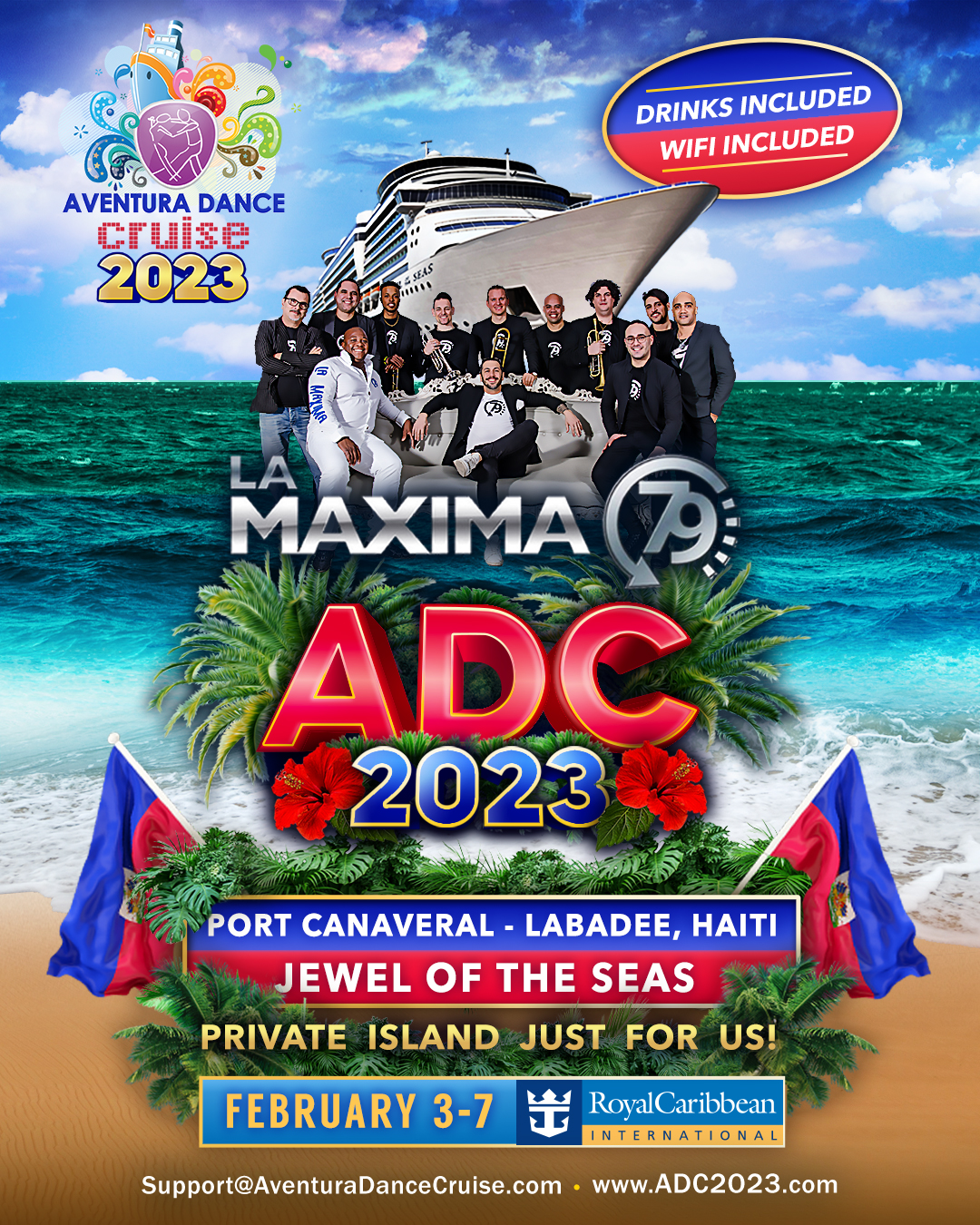 ADC 2023 Aventura Dance Cruise